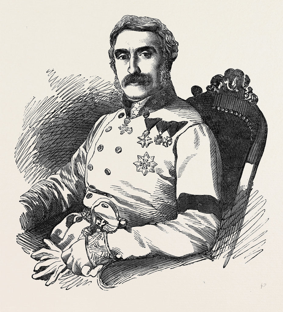 Detail of Baron Prokesch Von Osten by Anonymous