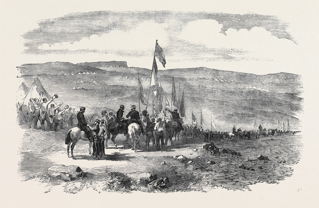 Detail of Departure of the Naval Brigade for the Fleet, September 10, 1855 by Anonymous