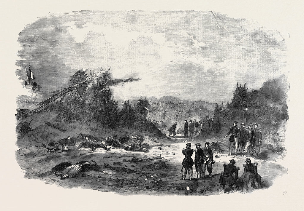 Detail of Interior of Part of the Malakoff, September 9, 1855 by Anonymous