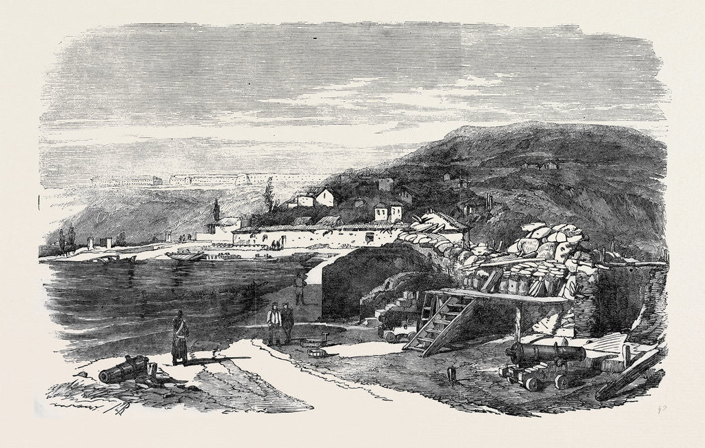 Detail of Interior of Sebastopol, Site of Fort Paul by Anonymous