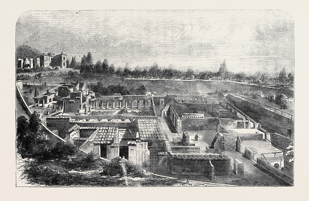 Detail of Herculaneum by Anonymous