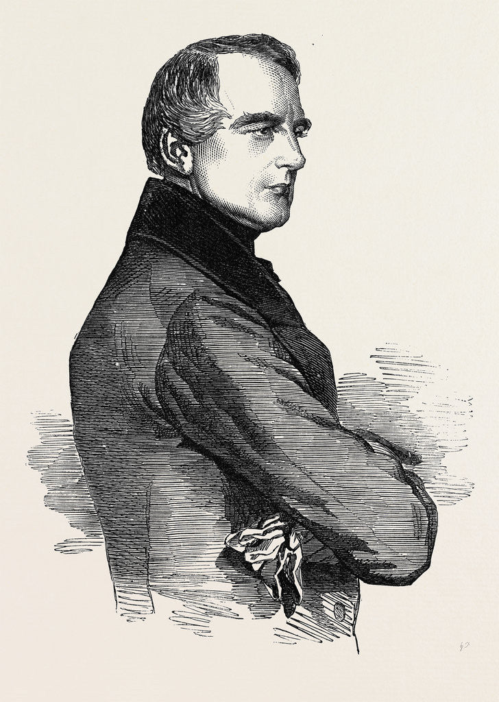 Detail of Baron Bruck, the Austrian Minister of Finance by Anonymous