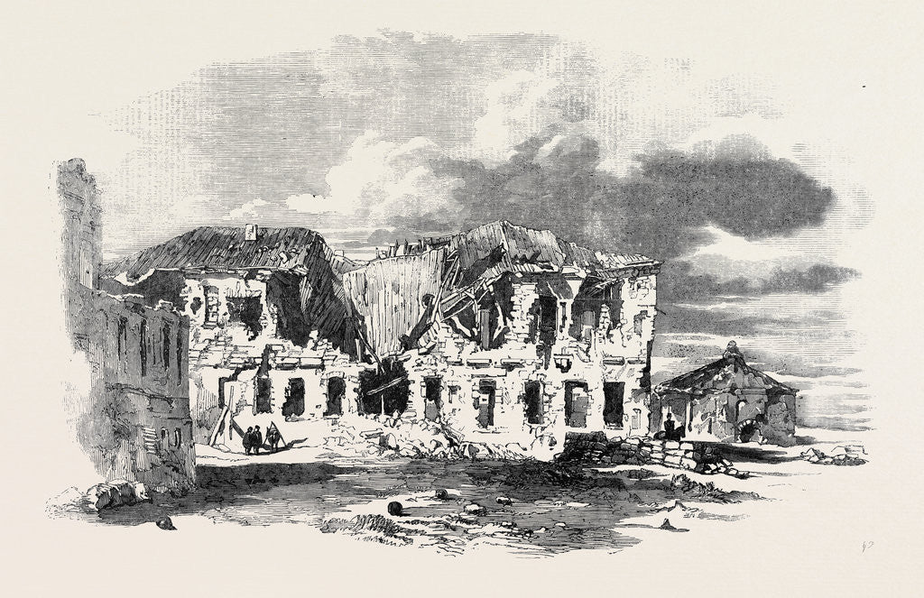 Detail of Remains of the Hospital in Sebastopol by Anonymous