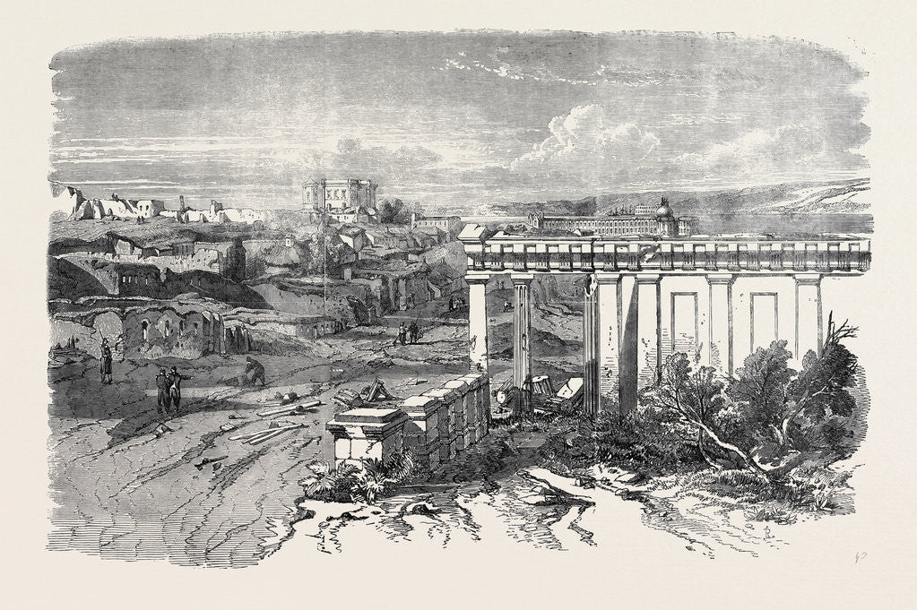 Detail of Sebastopol, from St. Peter and St. Paul by Anonymous