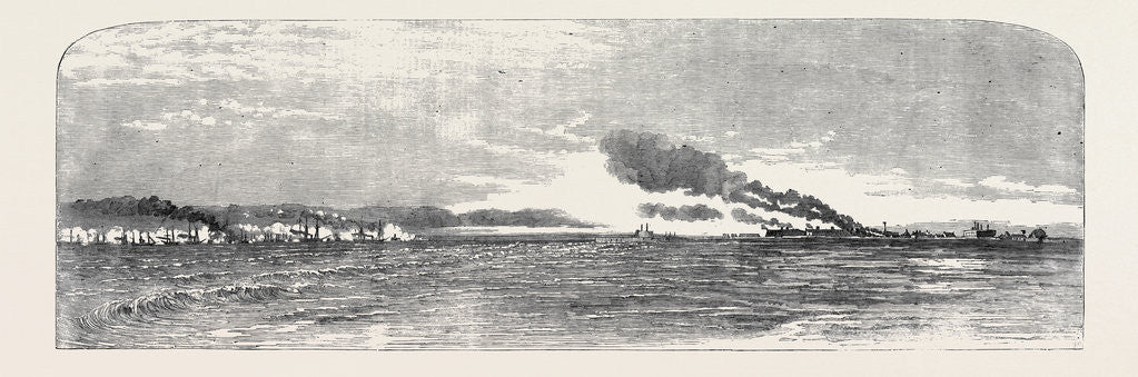 Detail of Bombardment of Kinburn, October 17, 1855 by Anonymous