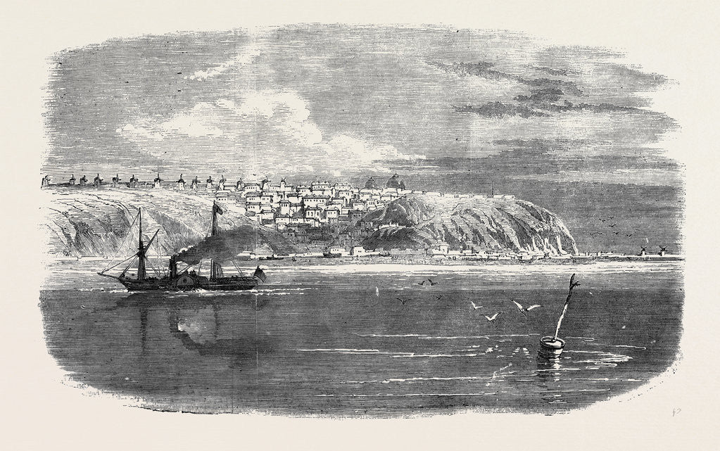 Detail of Stanislaus, at the Entrance to the Dnieper by Anonymous