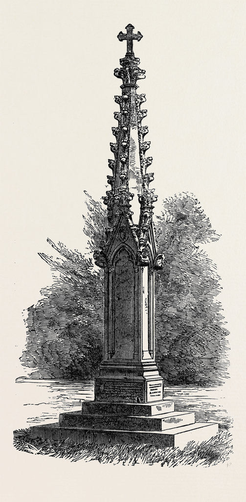 Detail of Monument in Fillingham Churchyard, Lincolnshire, to Major Dalton, Who Fell at Inkerman by Anonymous