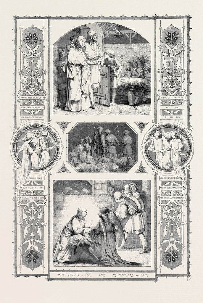 Detail of Christmas Eve and Christmas Day by Anonymous