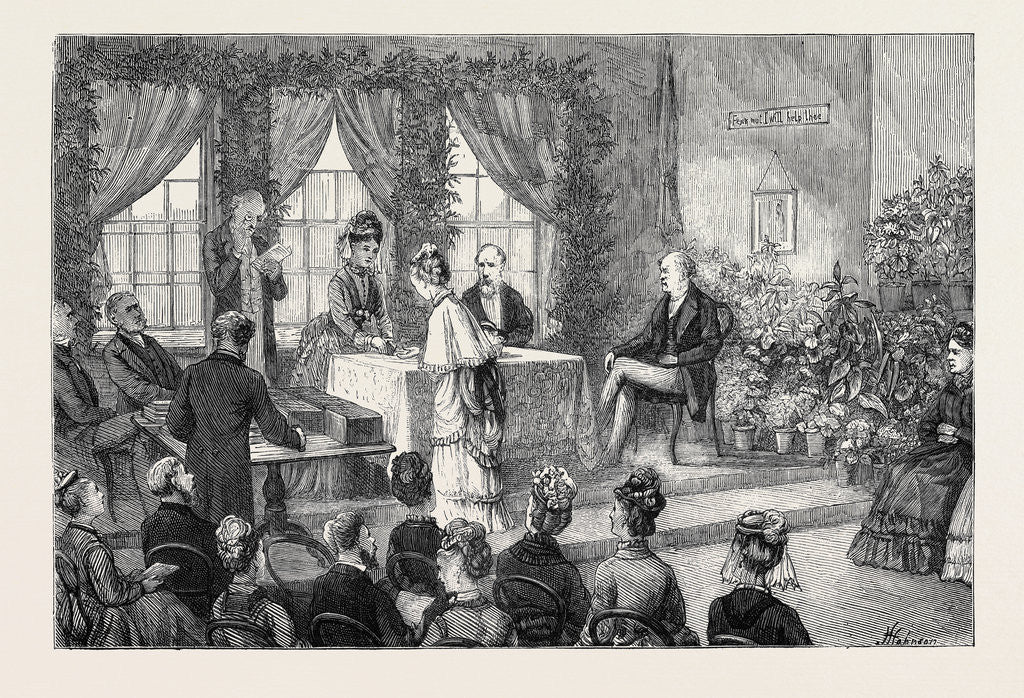 Detail of Prize Distribution at the National Orphan Home, Ham Common, Surrey, July 25, 1874 by Anonymous