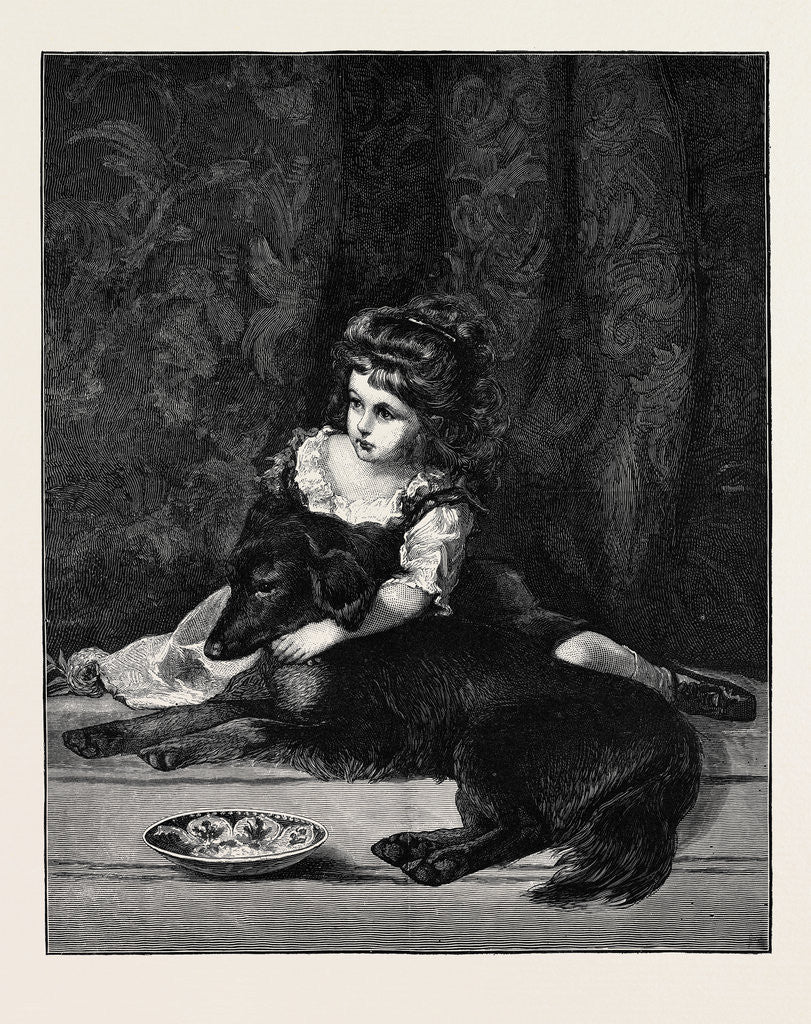 Detail of The Fair Beauty and the Dark One by Anonymous