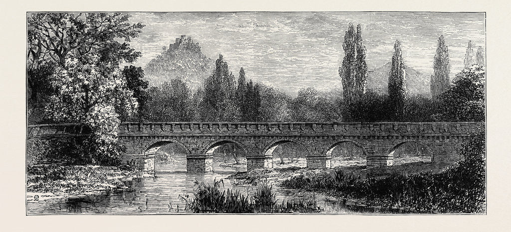 Detail of The Attack on Prince Bismarck, Bridge Over the Saale at Kissingen Where Kullmann Was Arrested, August 1, 1874 by Anonymous