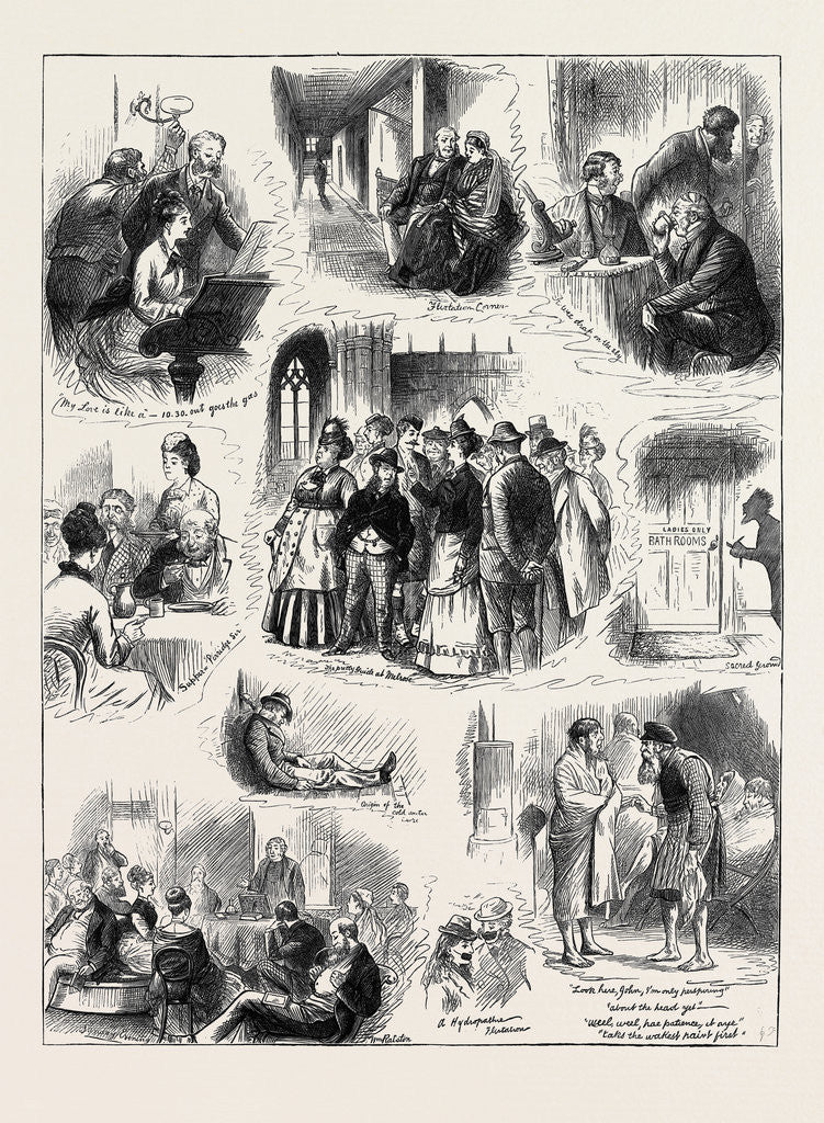 Detail of The Water Cure Jottings at a Hydropathic Establishment by Anonymous