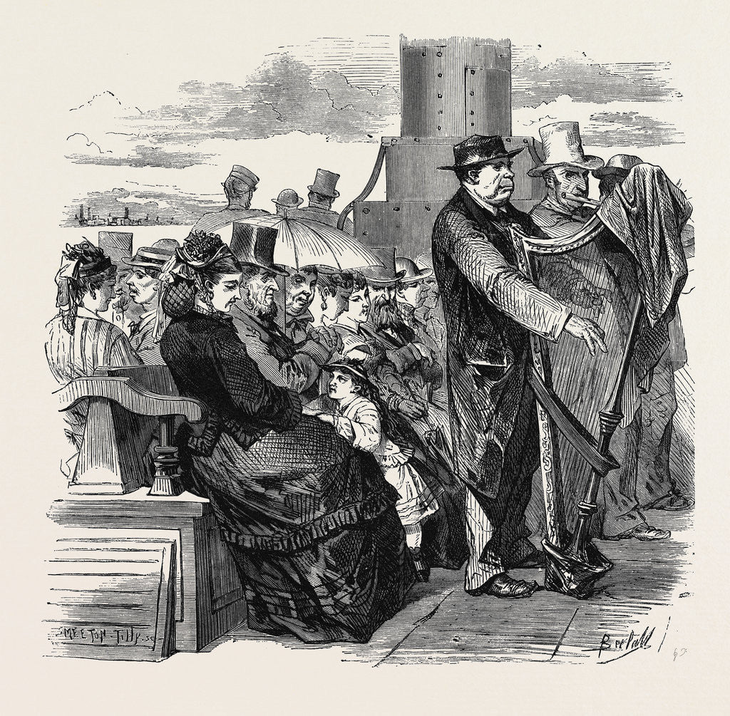 Detail of On Board a River Steamer by Anonymous