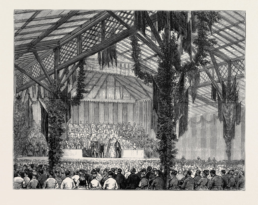 Detail of The Welsh National Eisteddfod at Bangor by Anonymous