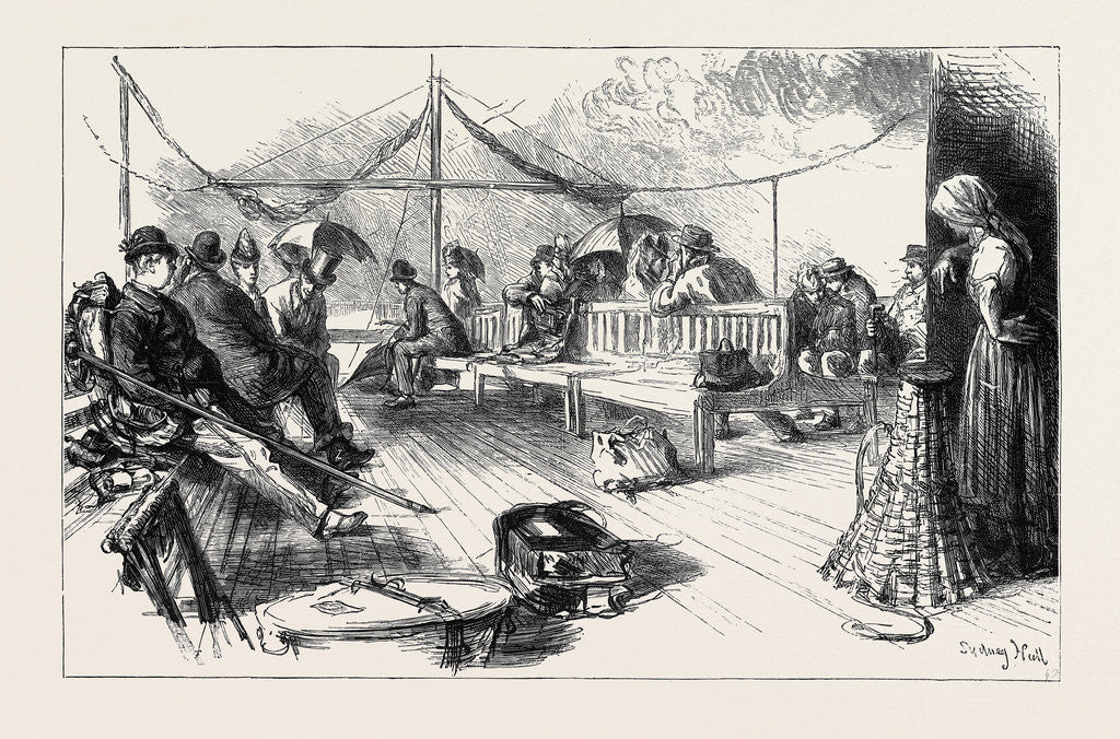 Detail of An Autumn Tour in Switzerland: from Interlaken to the Giessbach by Anonymous