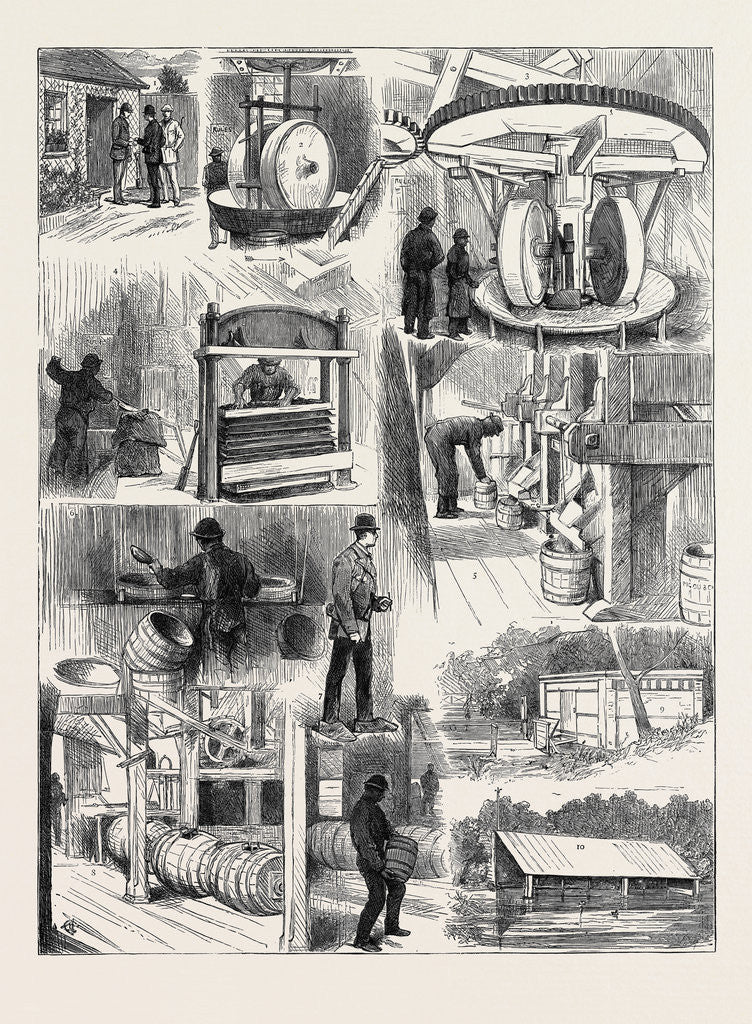 Detail of The Manufacture and Storage of Gunpowder by Anonymous