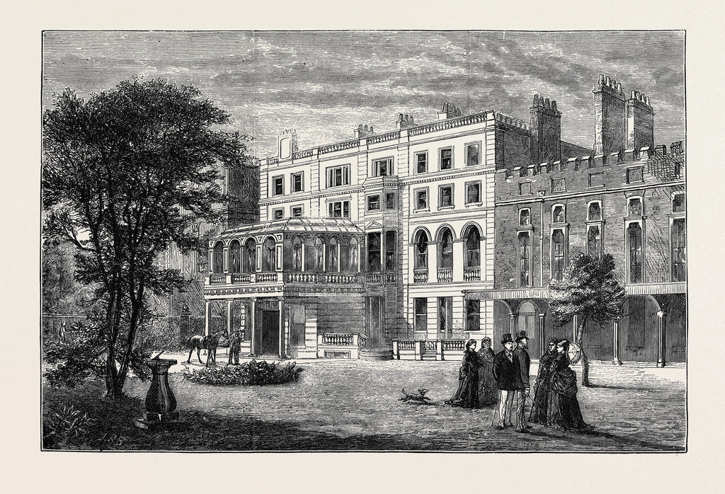 Detail of Clarence House, Town Residence of the Duke and Duchess of Edinburgh by Anonymous