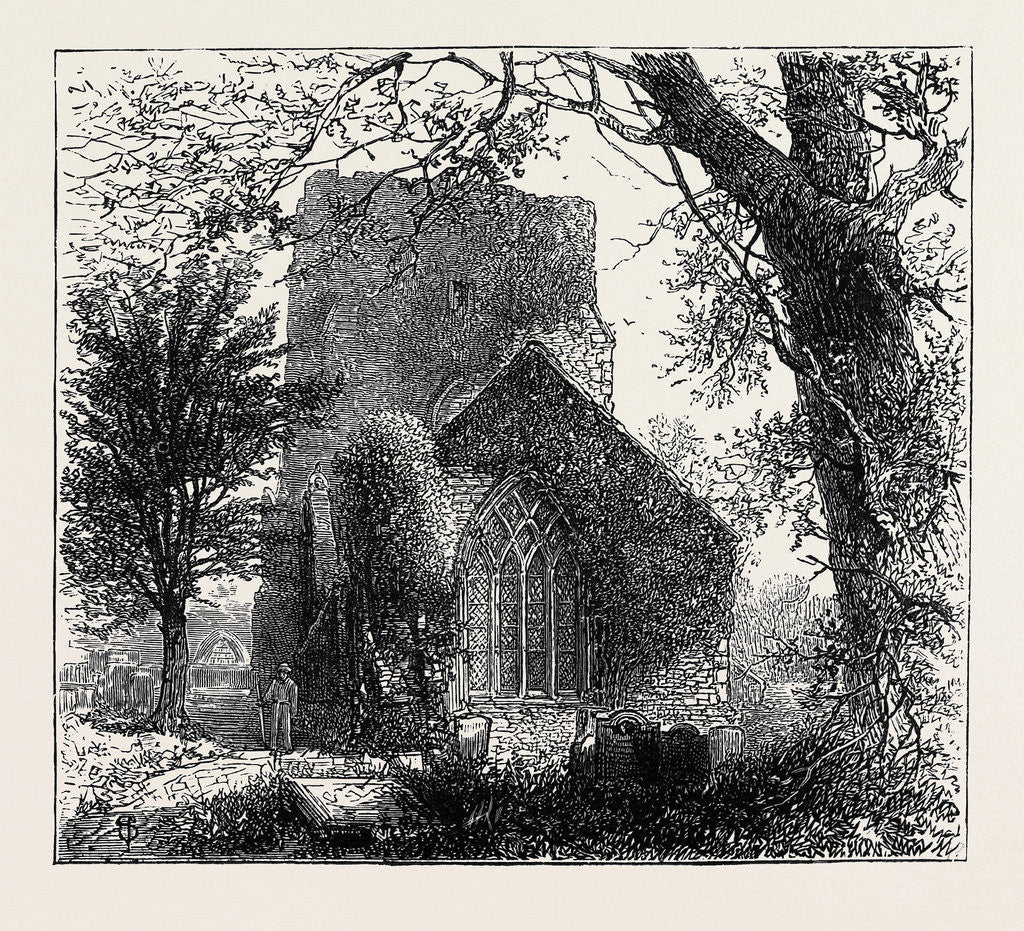 Detail of Beauchief Abbey by Anonymous