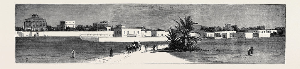 Detail of Bacos Station on the Way to Ramleh by Anonymous