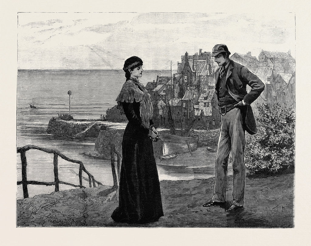 Detail of Kit, a Memory; Kit Was Walking to and Fro Awaiting Her by Anonymous
