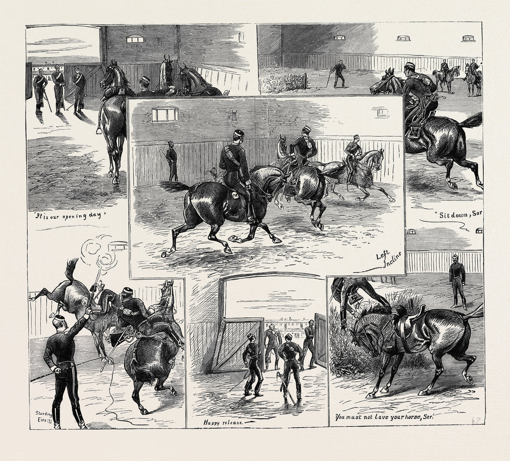 Detail of Glimpses of the Life of a Cavalry Subaltern by Anonymous