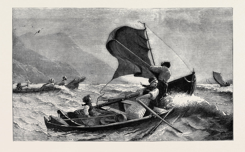 Detail of A Norwegian Fishing-Boat by Anonymous