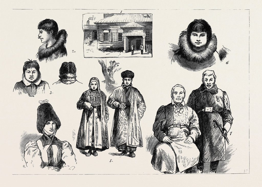 Detail of Life and Character in Western Siberia by Anonymous