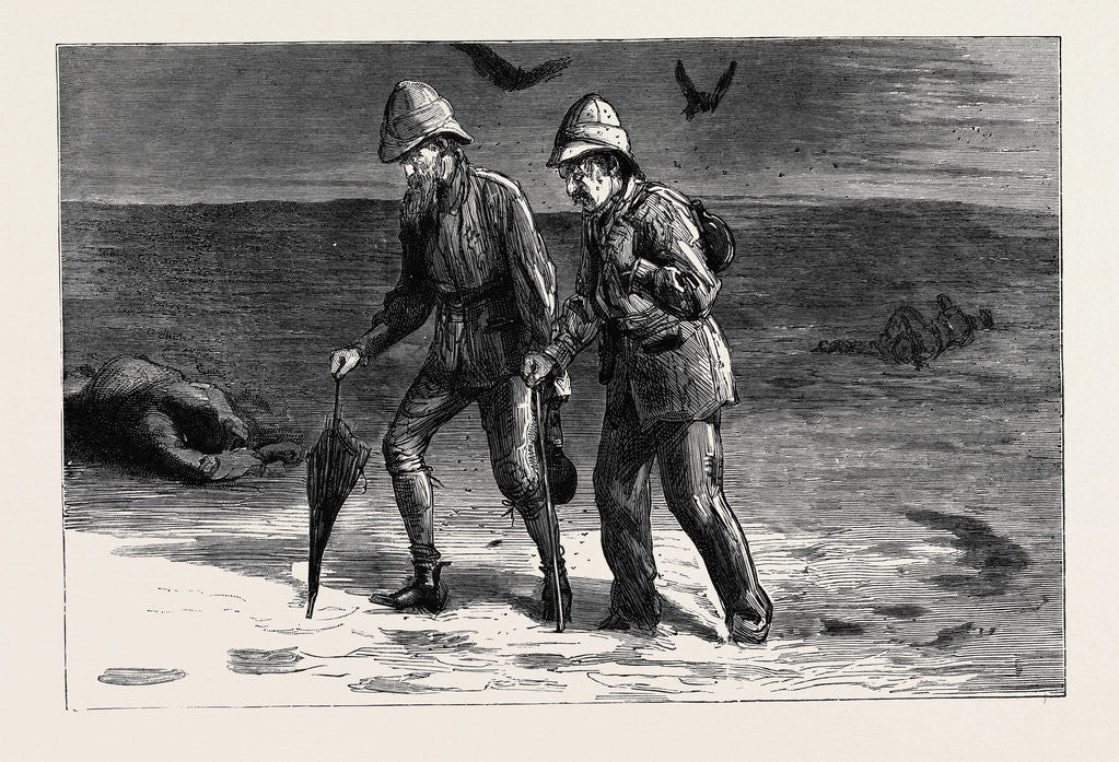 Detail of Following the Army: The Delights of War Correspondence by Anonymous