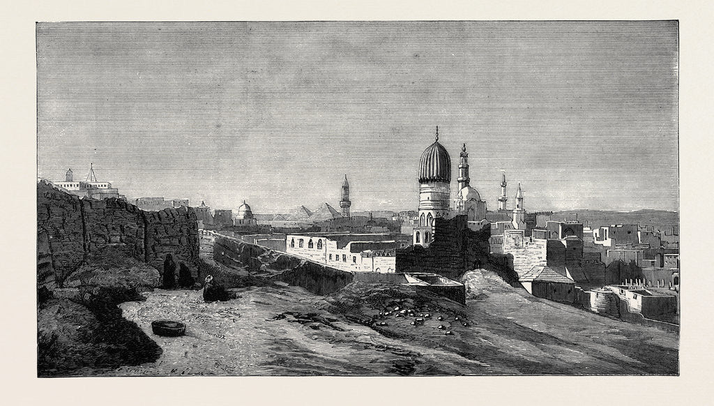 Detail of The British Occupation of Cairo: Part of Cairo from the Citadel by Anonymous