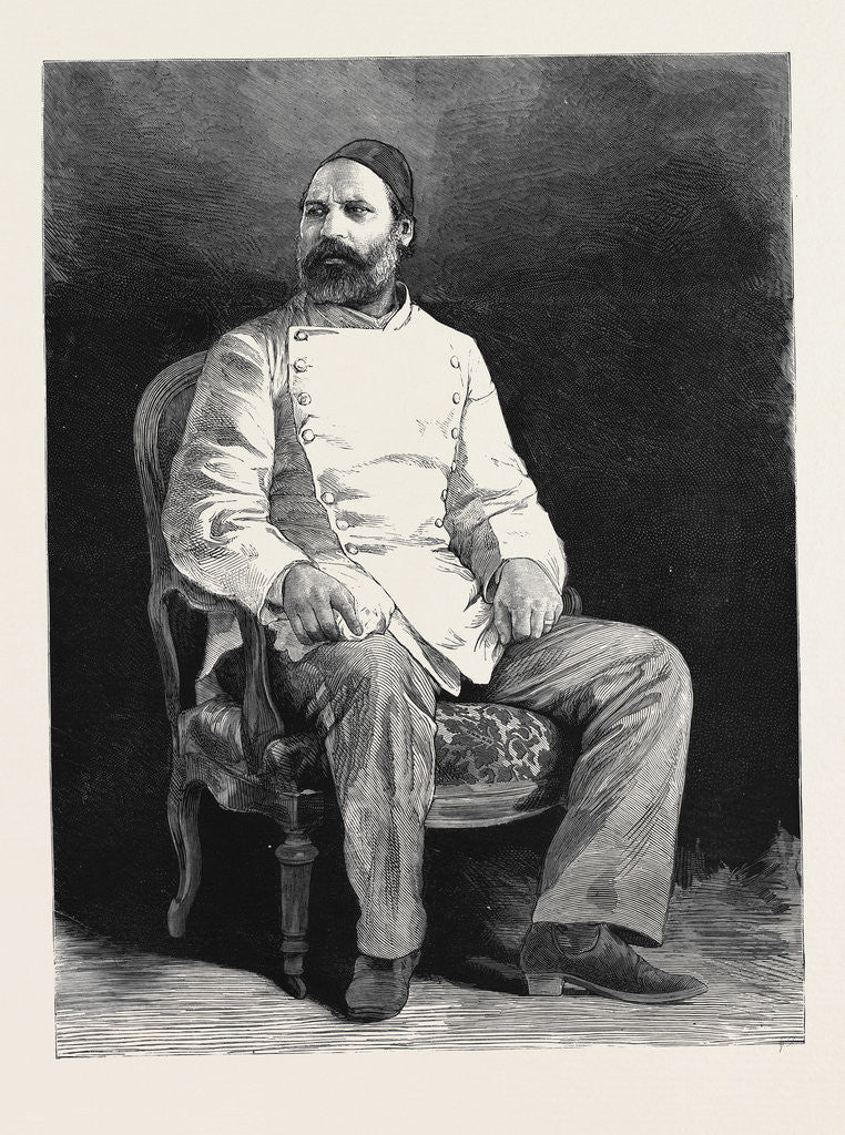 Detail of Arabi Pasha, in Prison at Cairo, Egypt by Anonymous