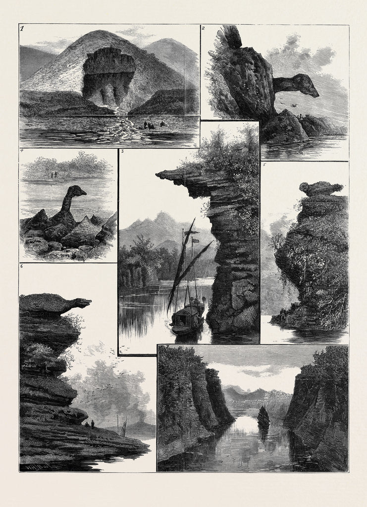 Detail of The Colquhoun Expedition Through Southern China, Scenes on the Canton River by Anonymous