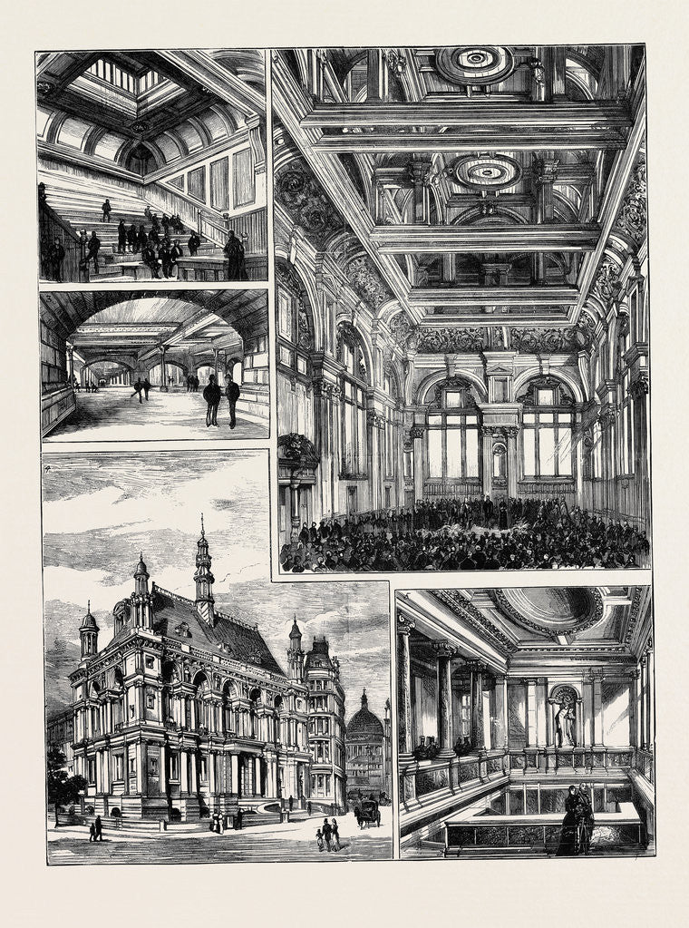 Detail of Opening of the New Buildings for the City of London School on the Thames Embankment by the Prince of Wales by Anonymous