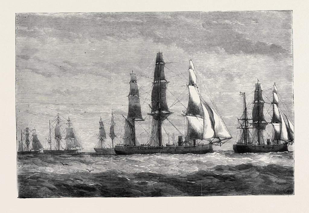 Detail of The Cruise of the Pacific Squadron, Dining Out by Anonymous
