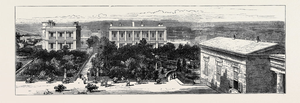 Detail of Naval Hospital at Malta by Anonymous