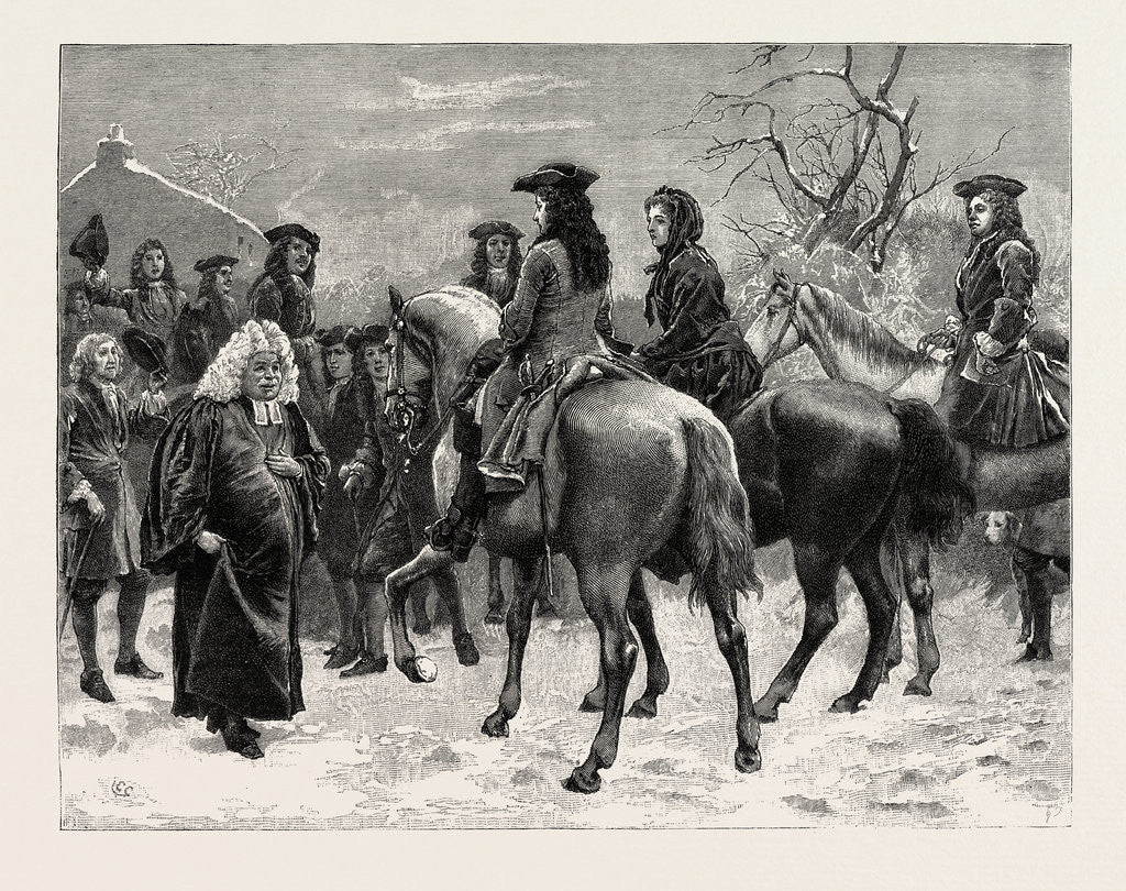 Detail of Dorothy Forster: Presently He Advanced to Us Bowing at Every Step. by Anonymous