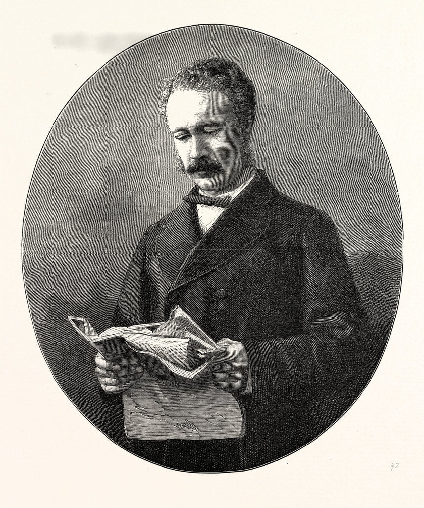 Detail of Major-General Charles G. Gordon C.B. (Chinese Gordon) Suppressor of the Taeping Rebellion in China Pacificator of the Soudan by Anonymous