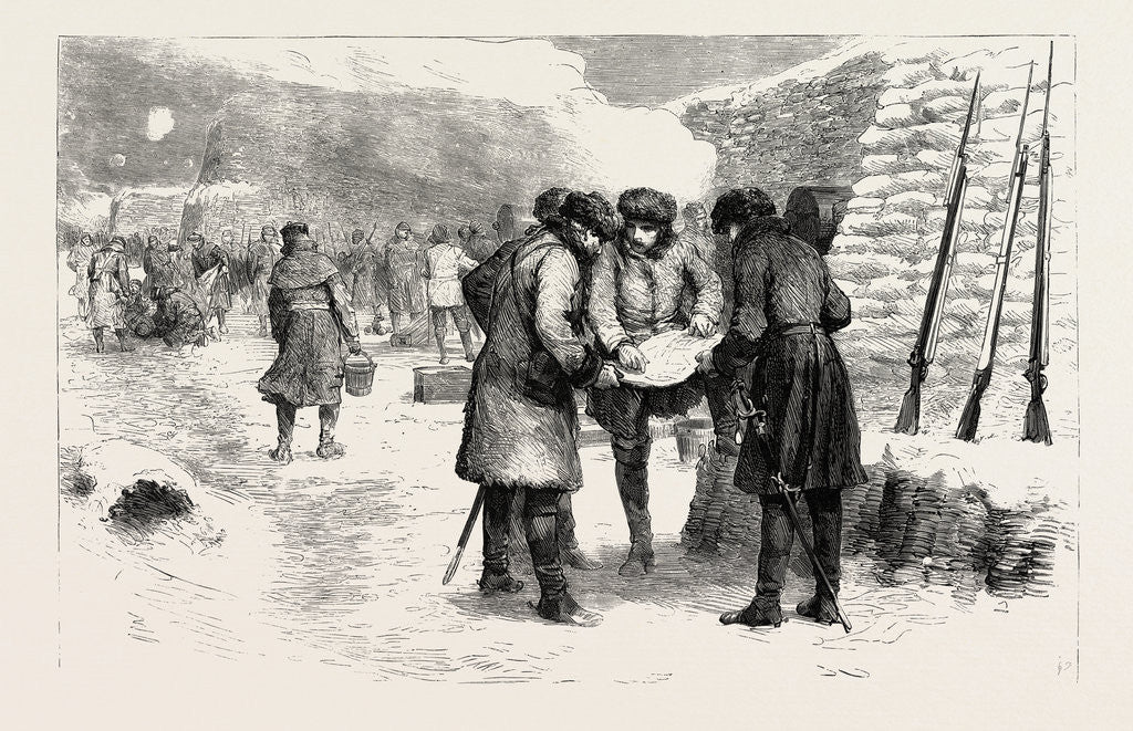 Detail of Gordon in the Crimea 1855 by Anonymous