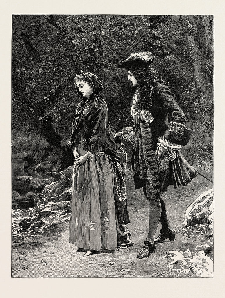 Detail of Dorothy Forster: Daphne or Dorothy which? by Anonymous