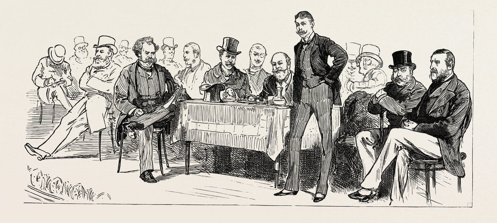 Detail of Public Meeting at the Princes' Hall Piccadilly to Protest against the Egyptian Policy of the Government by Anonymous