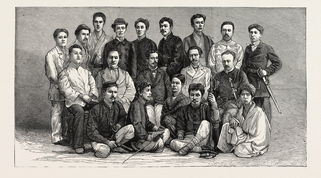 Detail of Japanese Embassy to Korea by Anonymous