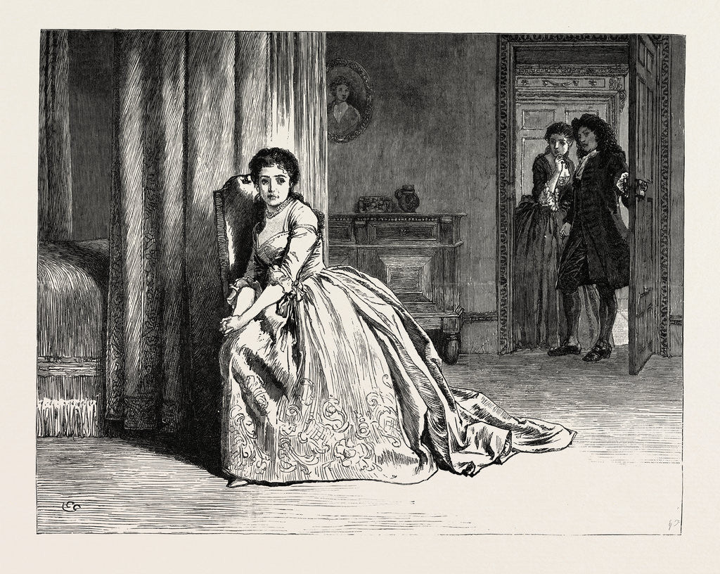 Detail of Dorothy Forster: Come Out and Shut the Door. by Anonymous