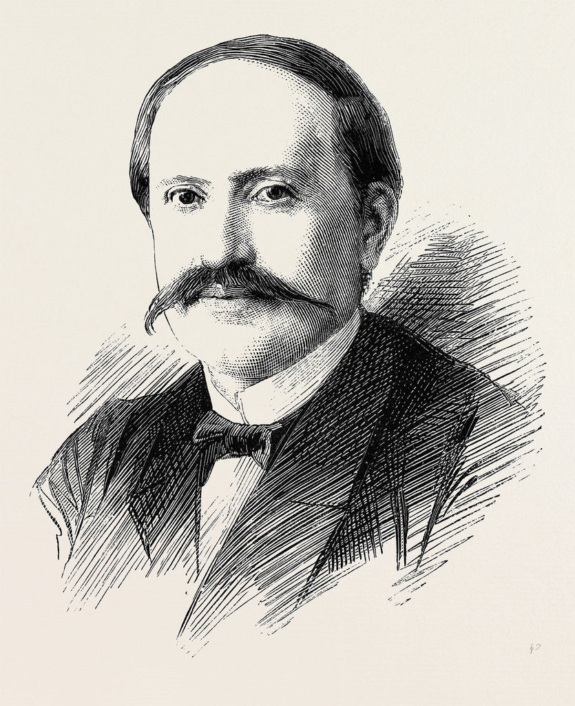 Detail of The Conference on the Eastern Question, Some of the Members: General Ignatieff (Russia) by Anonymous