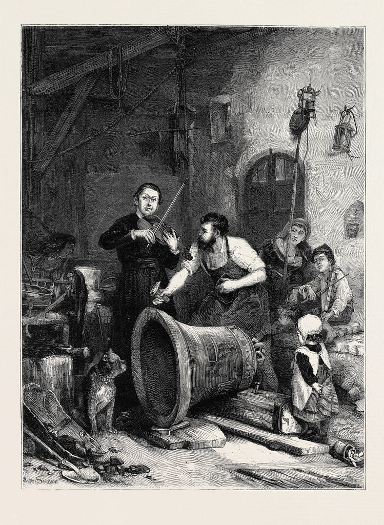 Detail of The Toning of the Bell by Anonymous
