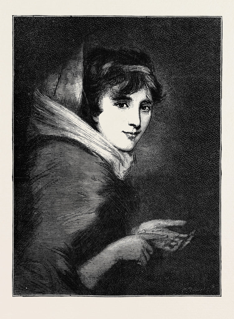 Detail of Lady Smith at the Age of 16 or 17 by Anonymous