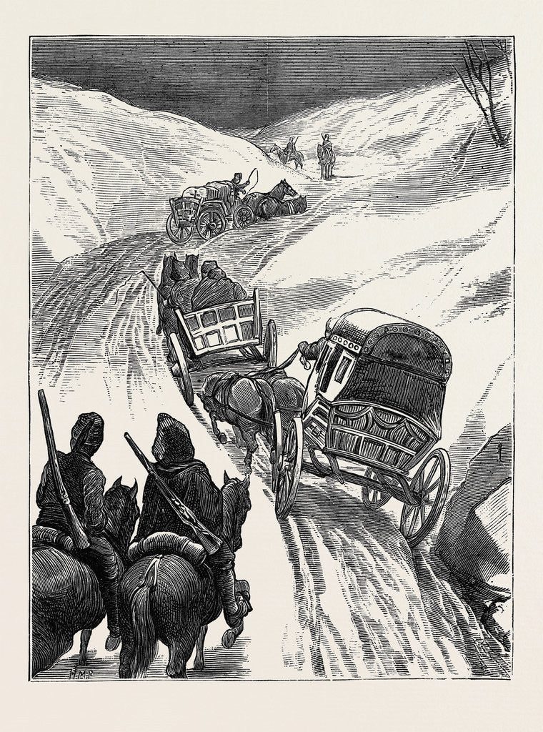 Detail of The War in the East: The Red Cross Society: Homeward Bound by Anonymous