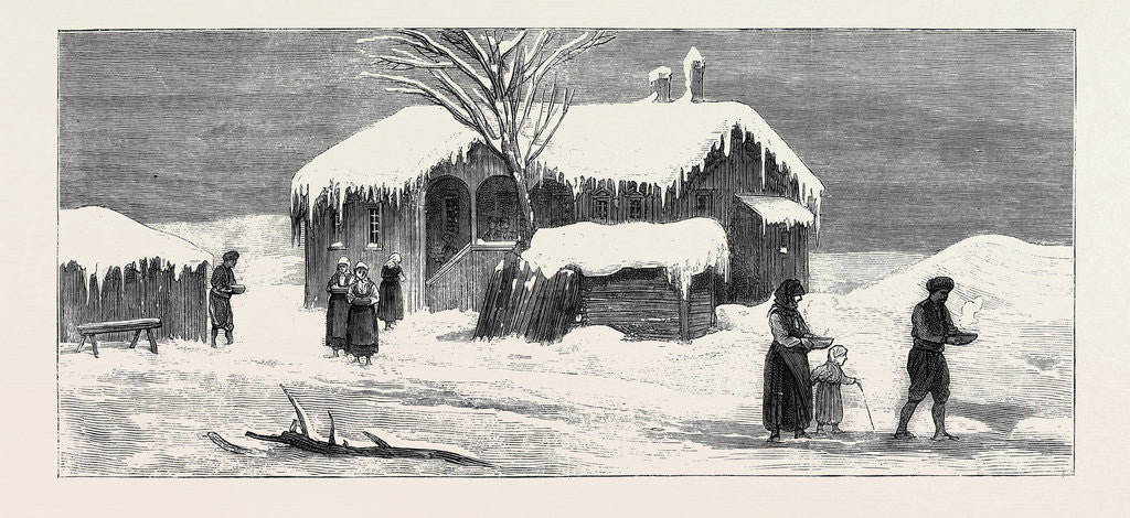 Detail of The Eastern Question, Lady Strangford's Hospital at Batak by Anonymous