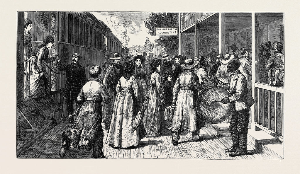 Detail of In the United States: Twenty Minutes for Lunch, Dusters by Anonymous