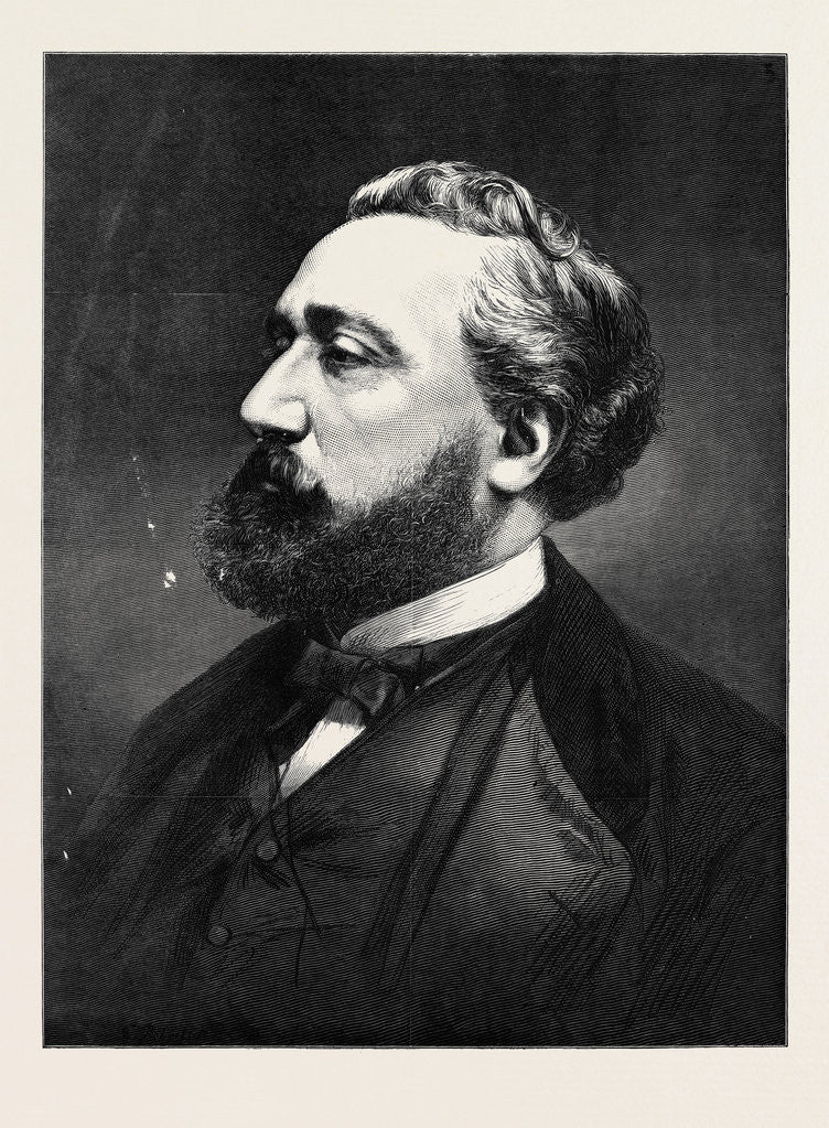 Detail of The Political Crisis in France, M. Léon Gambetta by Anonymous