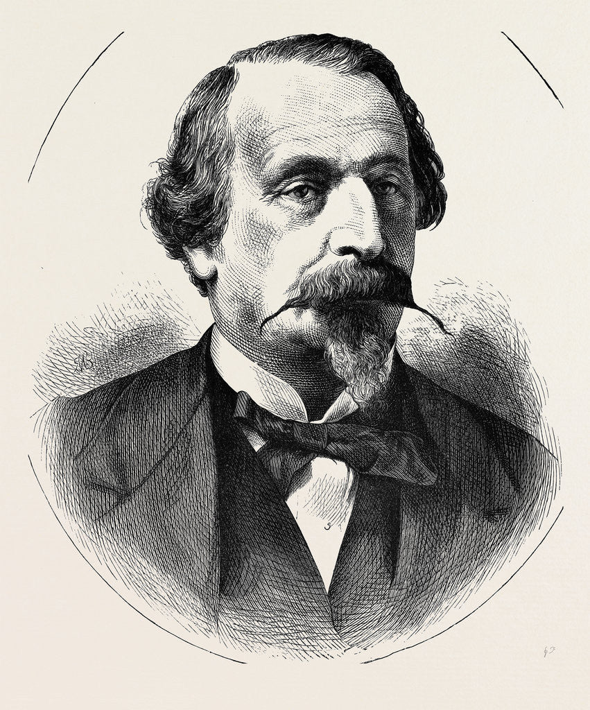 Detail of The Emperor of the French, Napoleon III., 1870 by Anonymous