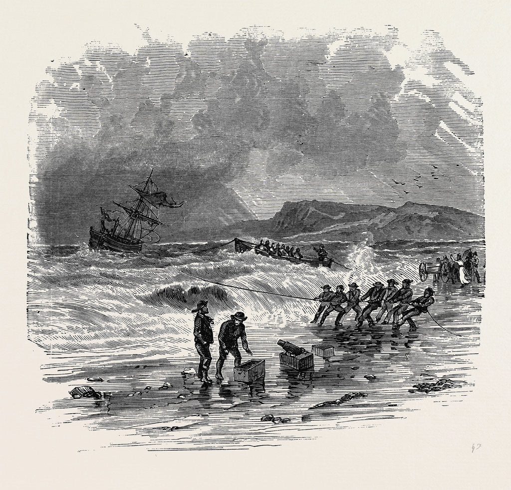 Detail of Life Saving Apparatus, 1870 by Anonymous